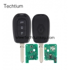 Renault 3 button remote key #3 blade 433Mhz with 4A chip Renault 3 button remote key #3 blade 433Mhz with 4A chip